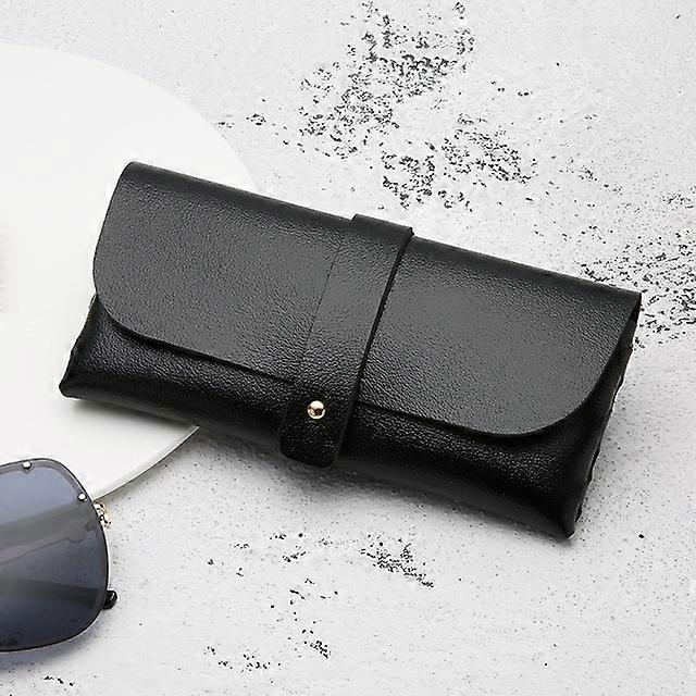 gzPuluz Fashion Portable Glasses Case Magnetic PU Leather Foldable Glasses Box for Eyeglass Oversize
