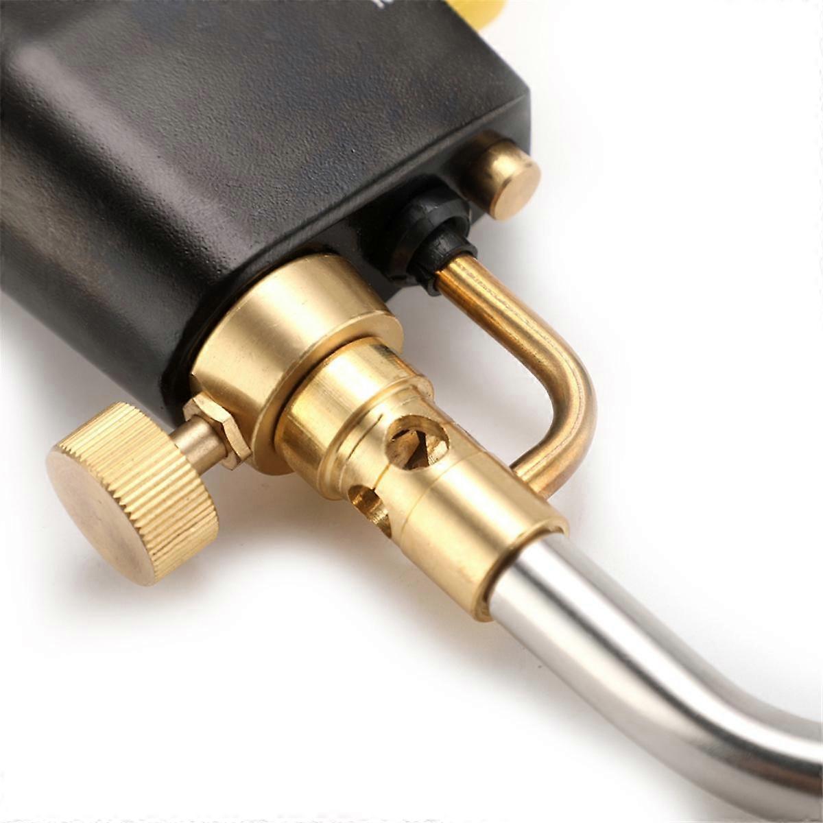 Tête de torche à souder à haute intensité,Tête de torche MAPP à déclenchement portable,Torche de soudage pour réservoir de propane MAP Pro MAPP