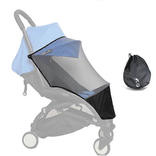 Baby Stroller Accessories Mosquito Net For Babytime/YO With Foot Pocket 1:1 Material High Quality Infants Summer Mesh