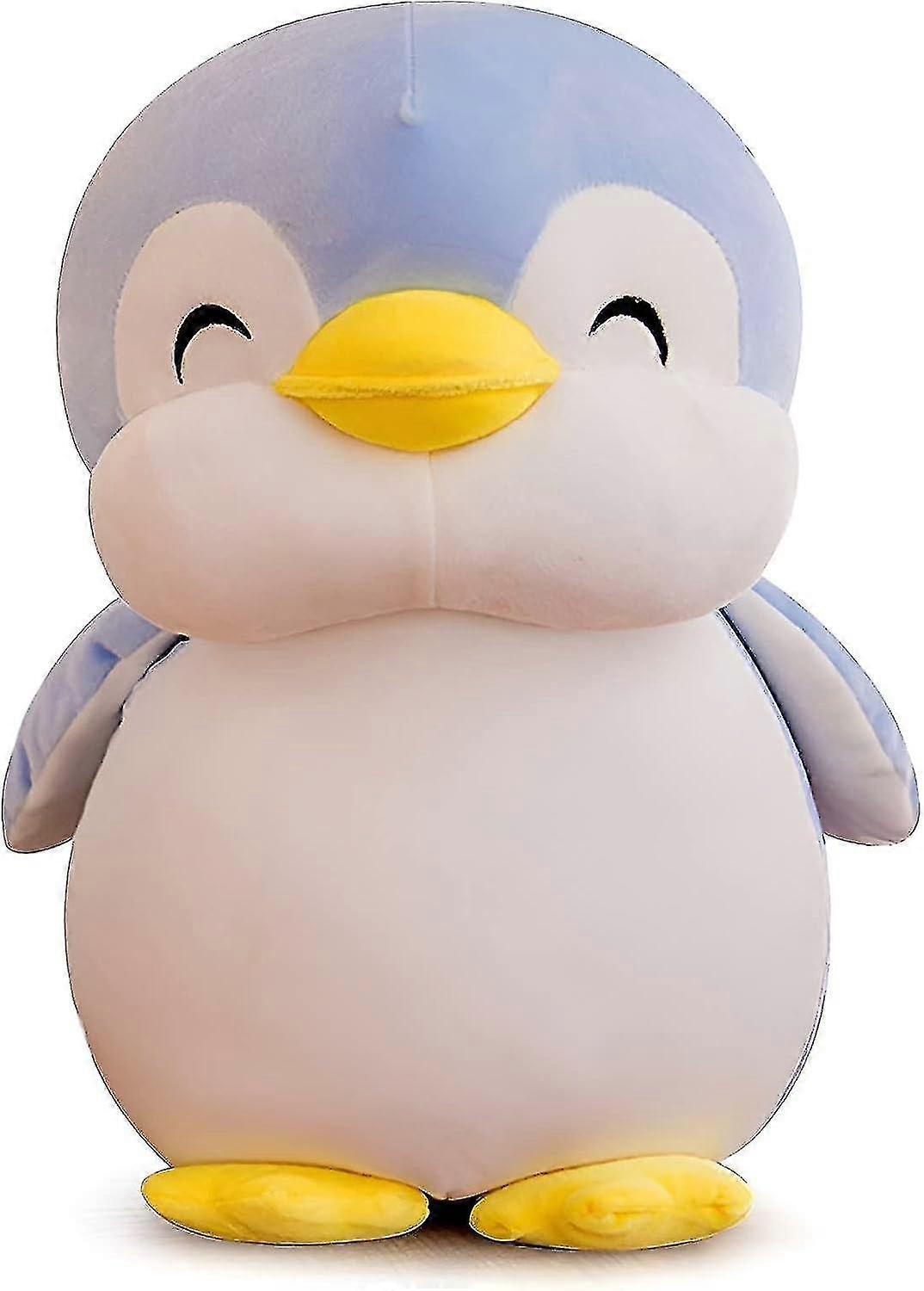 Plushies πιγκουίνος γεμιστά ζωικά παιχνίδια, μαλακό πιγκουίνος υλικό βελούδινη κούκλα δώρο για τα παιδιά κορίτσια αγόρια φίλη Valentines (μπλε, 11.8in/30cm)