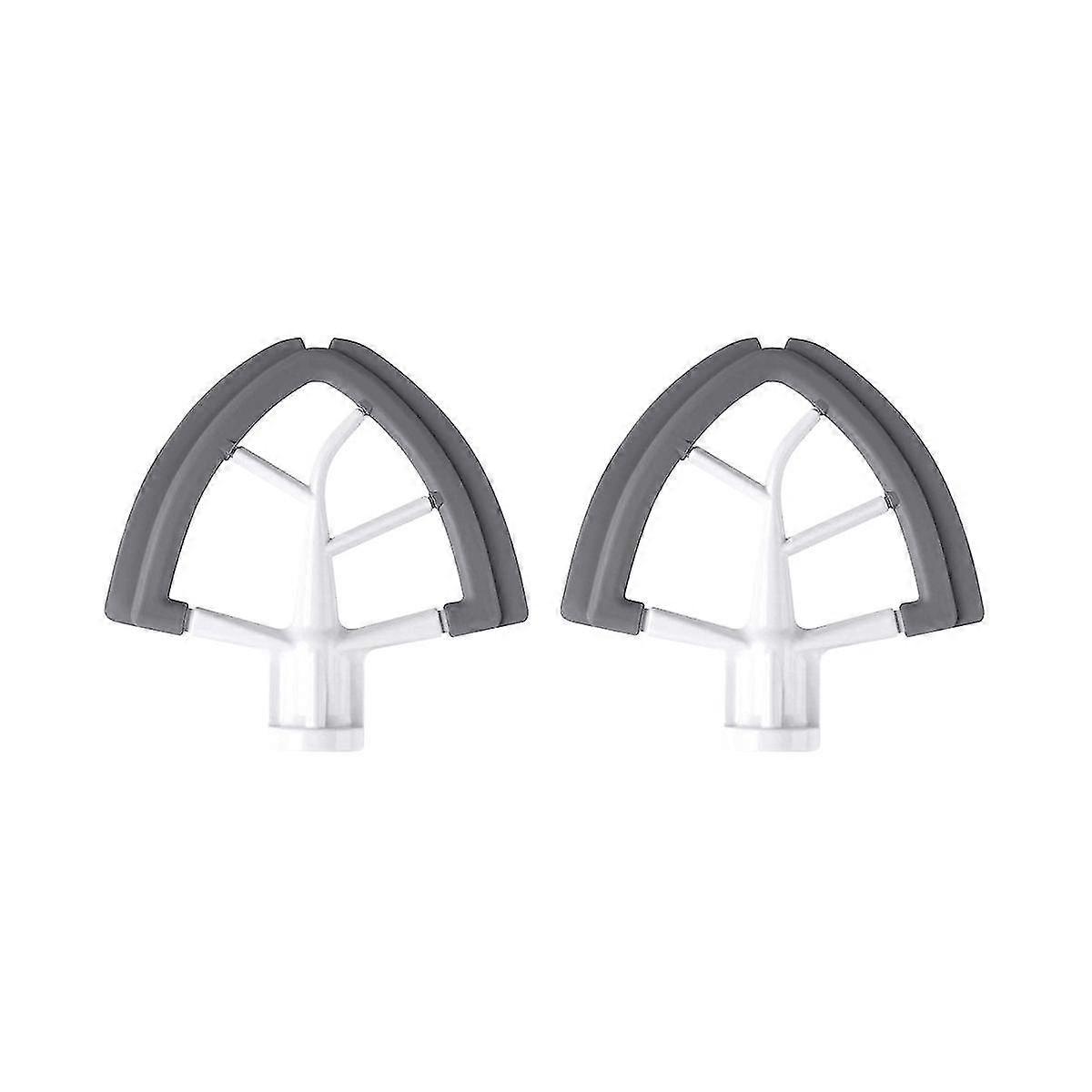 2pcs For Tilt-head 4.5-5qt Stand Mixer Agitator Paddle Agitator Paddle Agitator Accessories