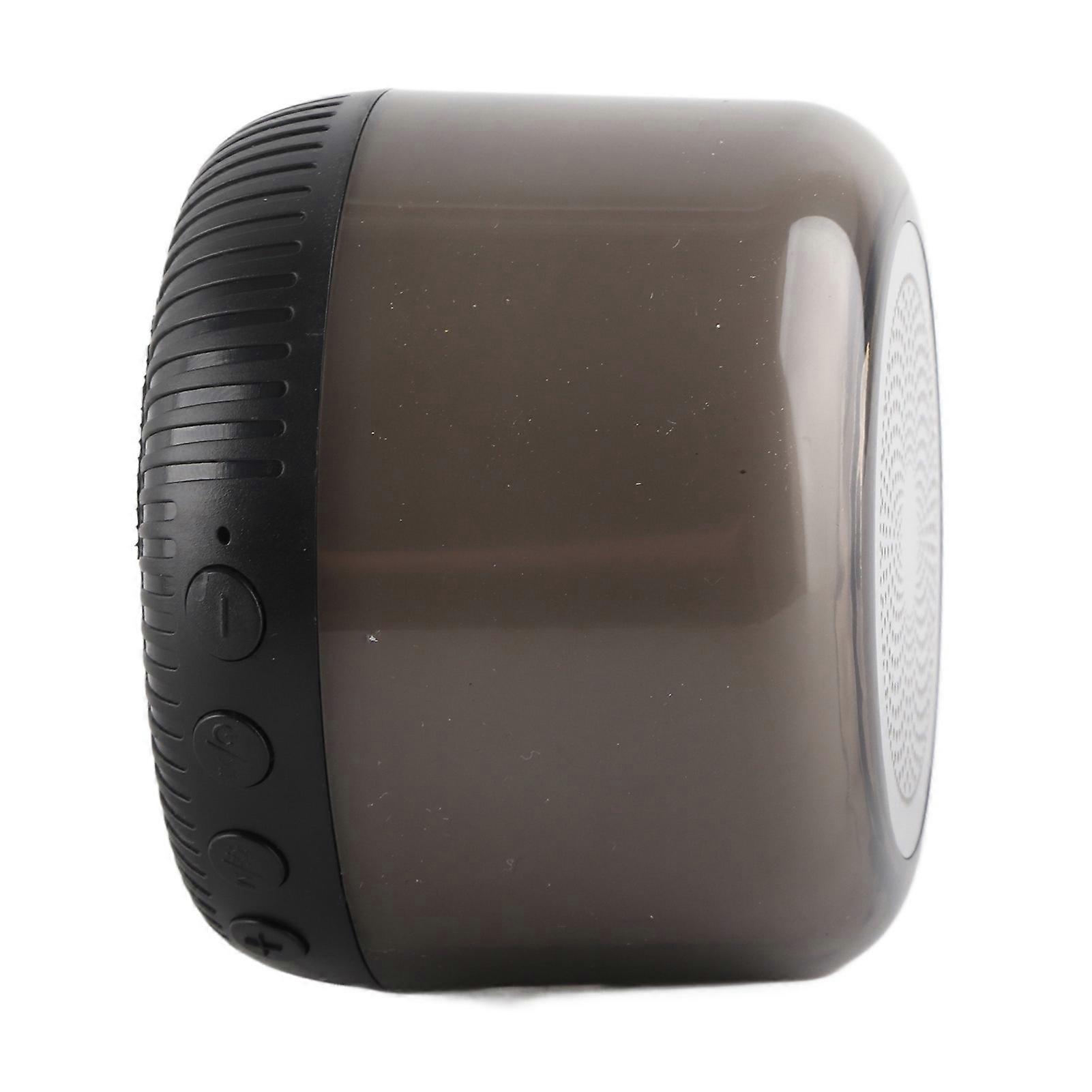 Wireless Bluetooth Speaker Multifunction HiFi Stereo Deep Bass Dazzling Light Effect Plug in Card Mini Portable Speaker Black Chinese Version