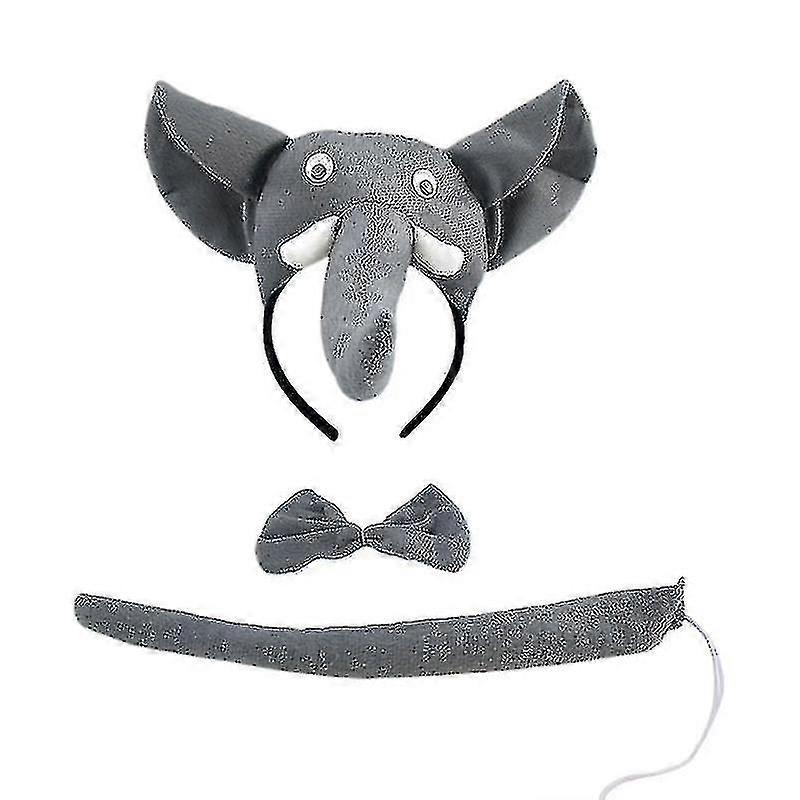 children performance props elephant headband