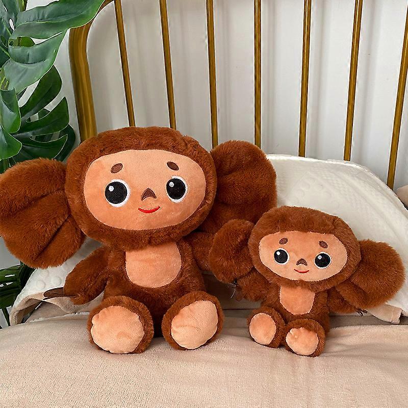 Cheburashka Monkey Plush Large Ear Monkey Plyšová hračka bábika pre dieťa narodeniny vianočný darček