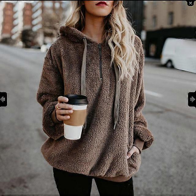 Kvinnor Plus Size 5XL Casual Faux Fur Coat Kvinna 2018 Höst Vinter Elegant Lös Varm Mjuk Ytterkläder Dragkedja Jacka