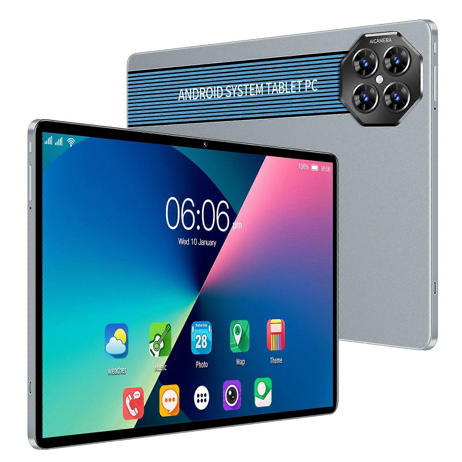 Enhanced 2+32G 10.1-inch Android  Tablet PC IPS HD Ultra-thin Screen Bluetooth WiFi2.4G,5GTablet Computer Support 256G Memory Card SIM HD Voice