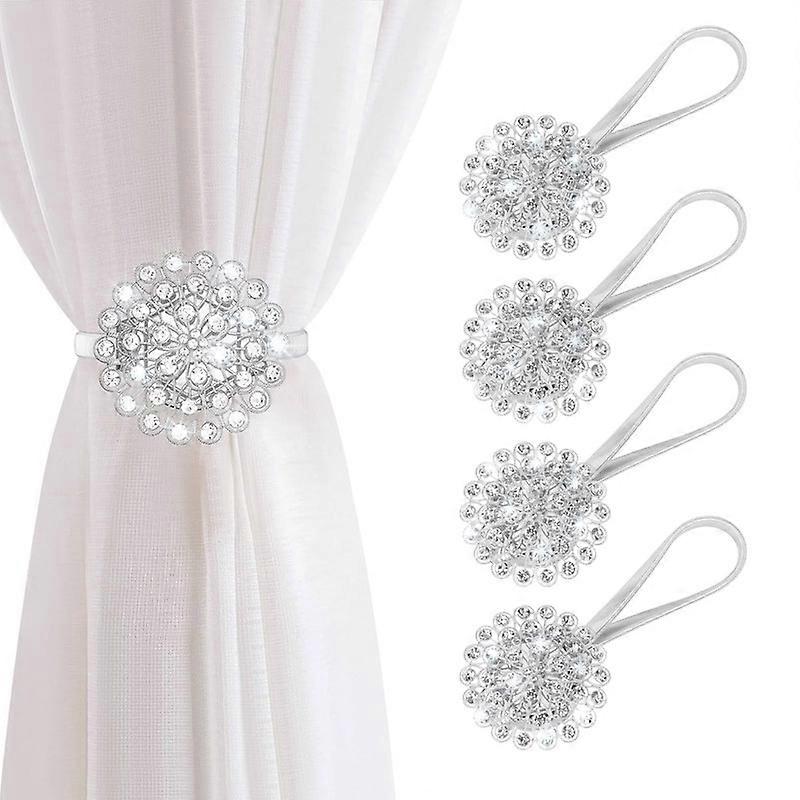 Magnetic Curtain Tiebacks, No Damage to Curtains