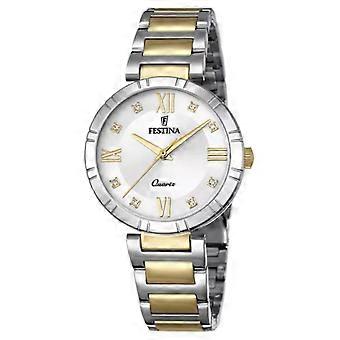 Festina mademoiselle Women's Analog Quartz watch with stainless steel bracelet F16937/A