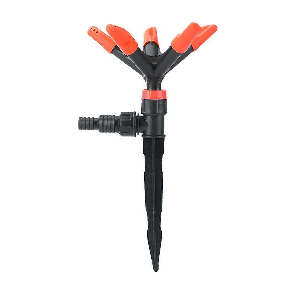 Garden Ground Stake Sprinklers Multipurpose Automatic Rotating Irrigation Spray