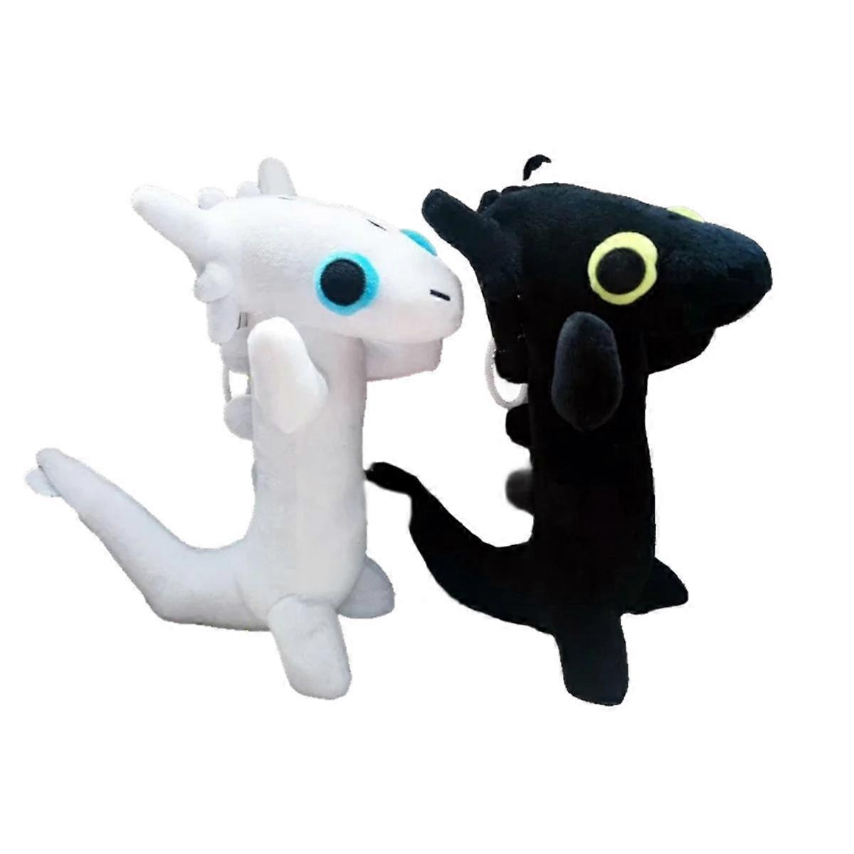 2PCS Toothless Dancing Meme Plush Toy Dancing Dragon Stuffed Soft Animals Plushies 25cm Doll Anime