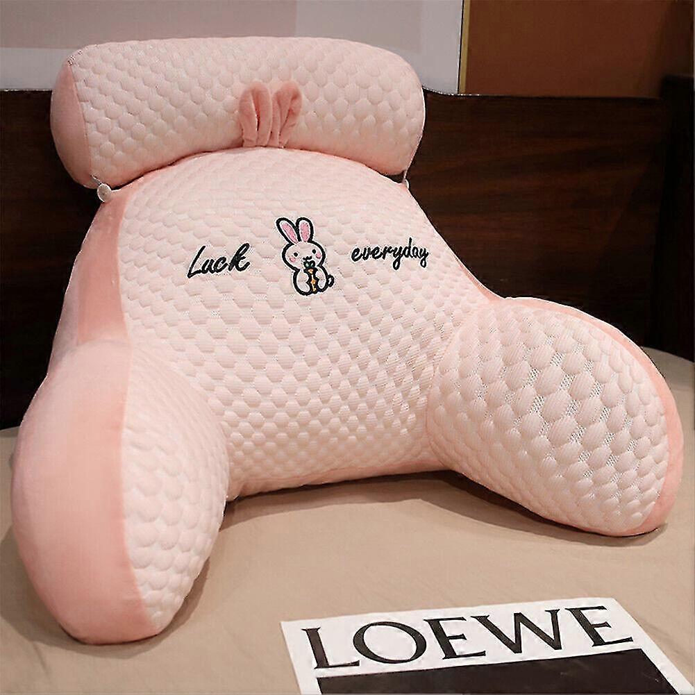 Reading Pillow For Bed Back Rest Lumbar Support Arm Seat Cushion Lounger Pad