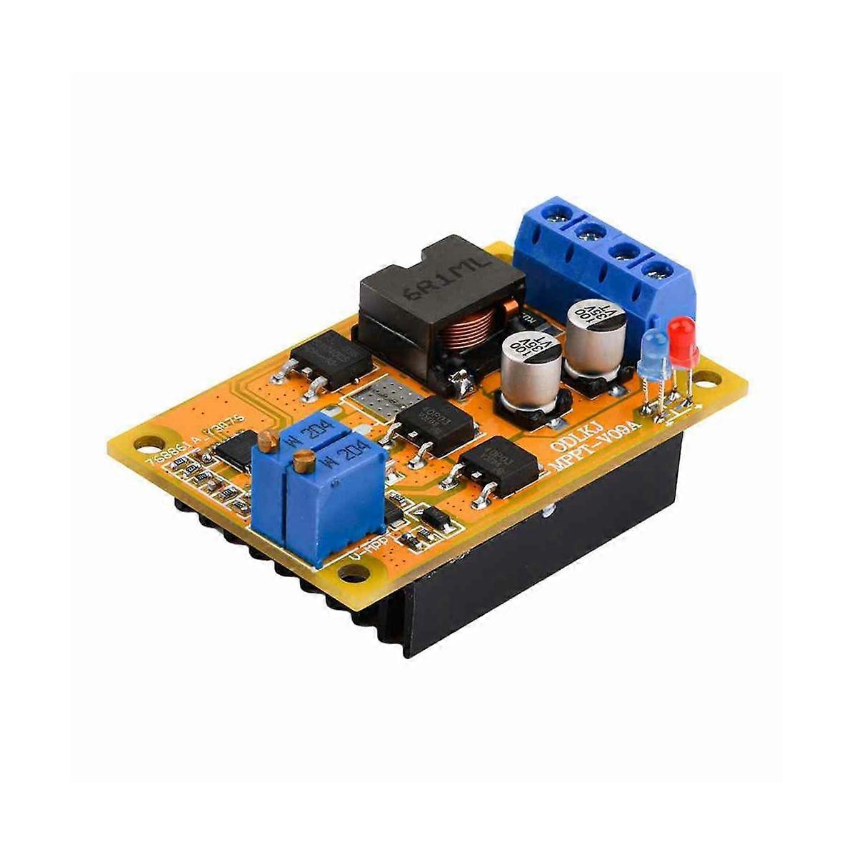 6A MPPT Solar Charge Controller DC8-30V 300KHz Battery Charging Module PWM Auto Switch Reverse Conn