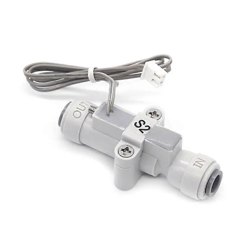 Compact Flow Sensor G1/4 Liquid Water Flow Sensor Flowmeter Water Flow Switch Suitable for Water Dispenser Purifier