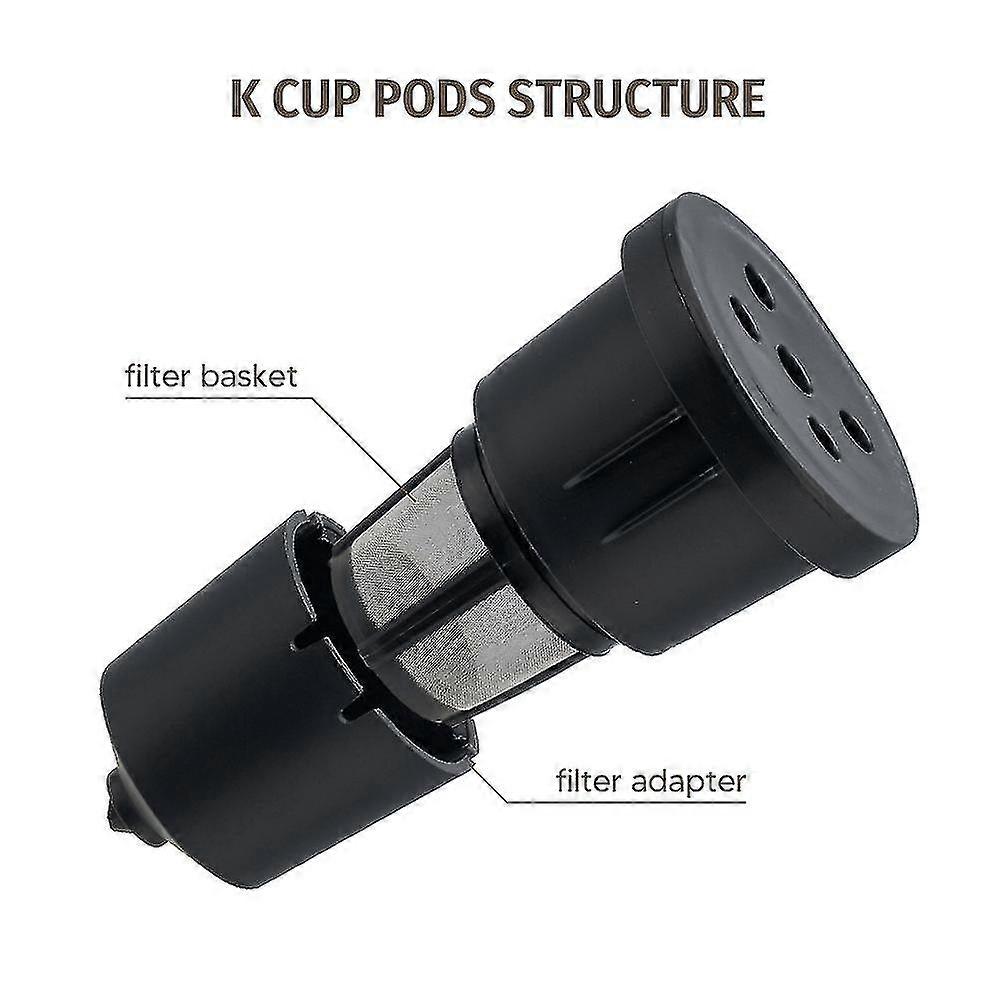Coffee Filter Cup Kit Compatible With Keurig1.0 K Cup Coffee Makers A