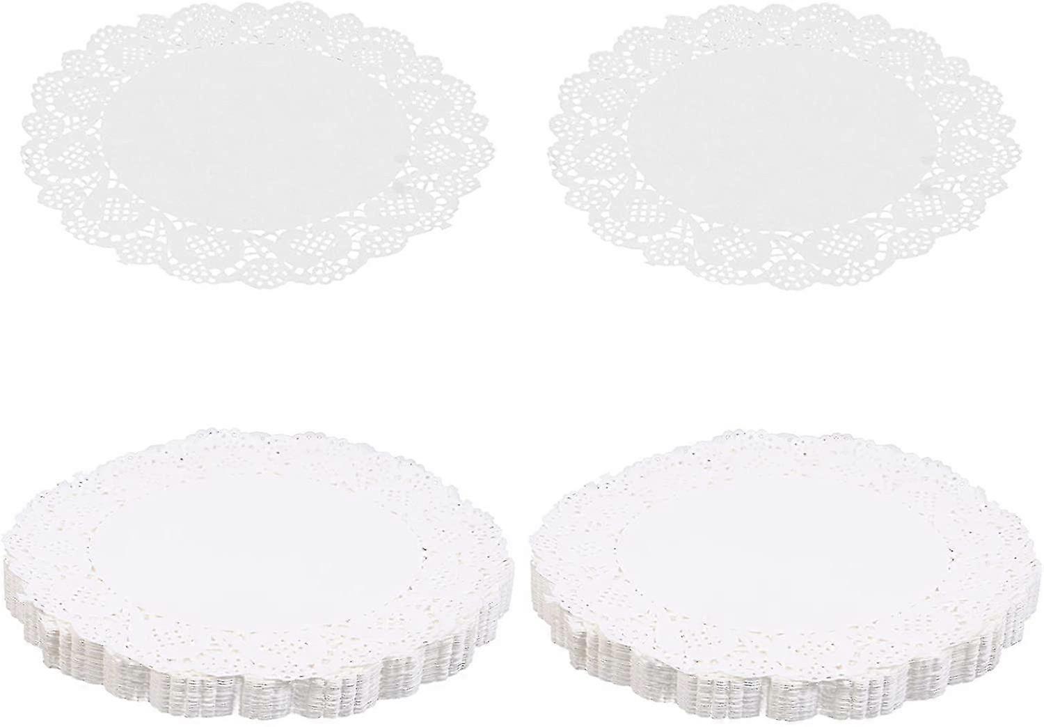 Paper Lace Doilies Paper Placement Table Placemats Paper Lace Decorative Tableware Placemats Pour Wedding Birthday Tea Party & Agrave; Eating Dishes