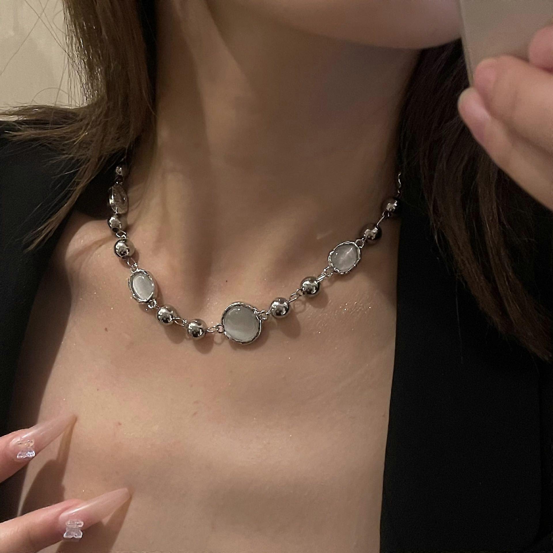 Mode Gemmes Mixtes Chip Beads Pendentif Pour Collier