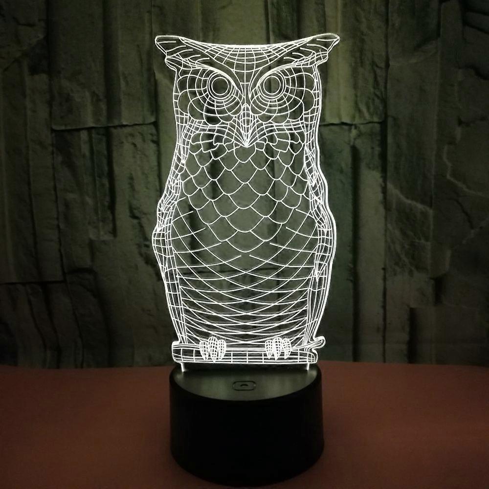 3D Pattern Light with Cyberpunk Art and Futuristic Design, Visually Impactful, LED Light Source, Ideal for Home Decoration and Gift(Black Seat)