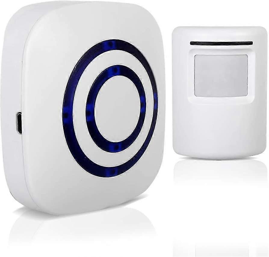 Wireless Doorbell Alarm Security Motion Detector Door Sensor For Home With Receiver And Sensor Eu Plug