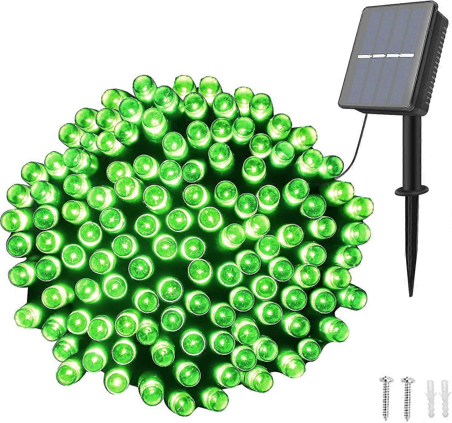Green Solar Lights,22m  Led Hallowee