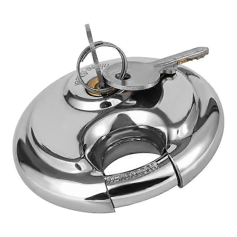 Circular Security Padlocks Robust, Circular Padlock With Protected Handles 70 Mm2pcs