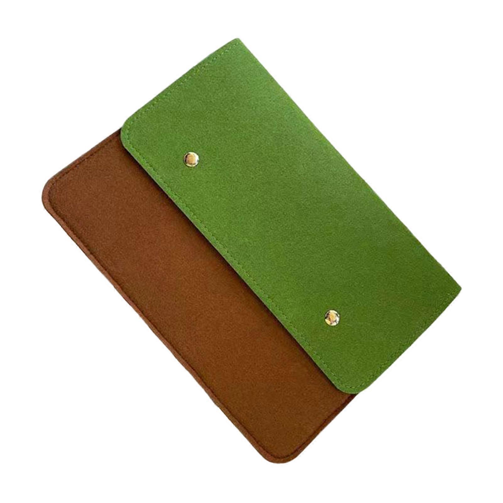 File Bag Stain-proof Dustproof Large Capacity Snap Button Closure Thickened A4 Size Matching Macaron Color Document Organizer Office Supply KAESI