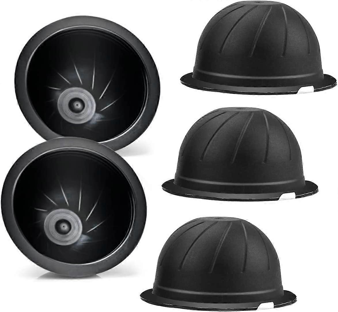 5PCS Återanvändbara Kaffe Kapsel Kapslar 230 ml Påfyllningsbar Vertuo Kaffekapsel Kaffe Kapsel Kopp