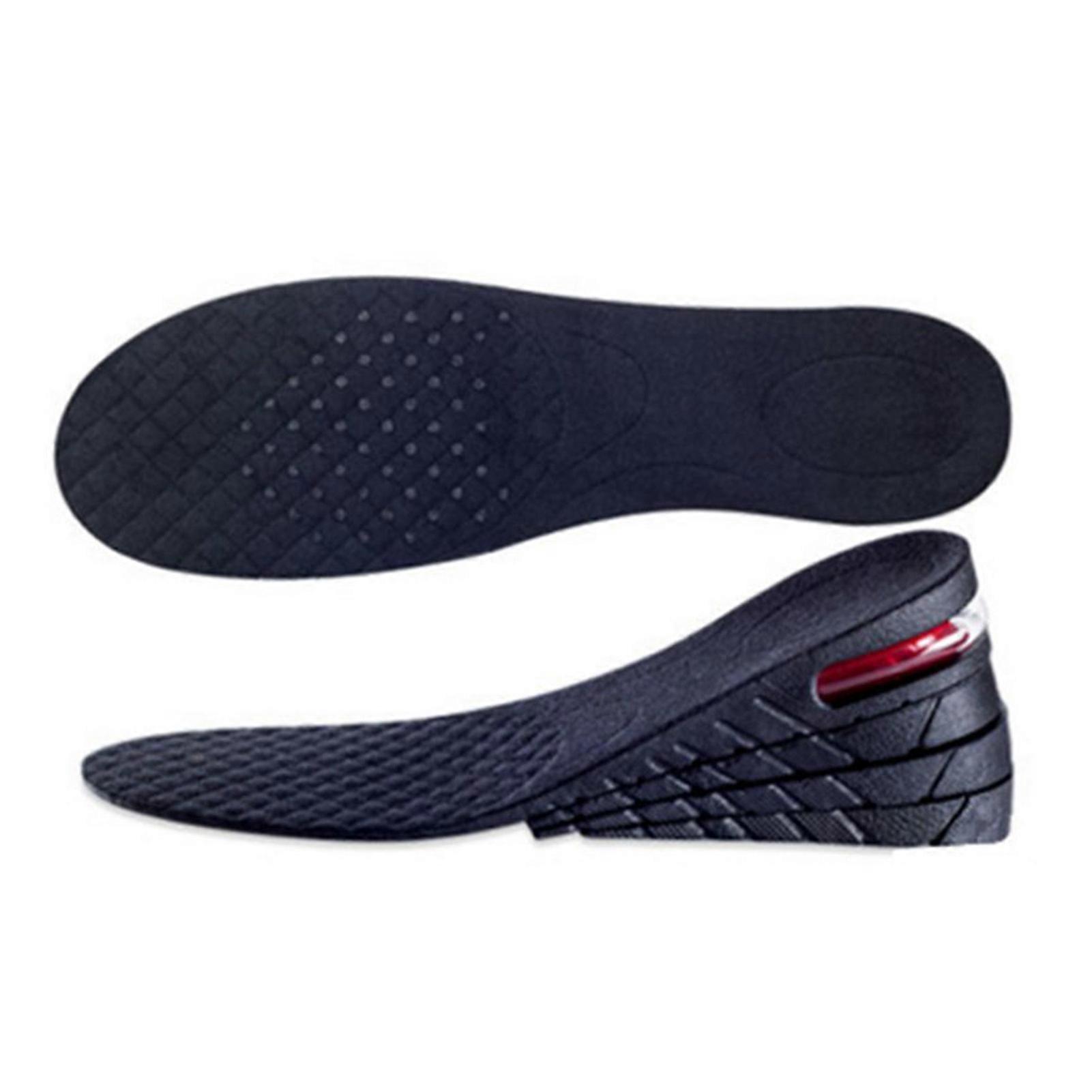 1 Pair Shoe Insole Invisible Breathable Removable Make You Taller Comfortable Height Increasing Air Cushion Shoe Insole Heel Insert for Men Women KAES