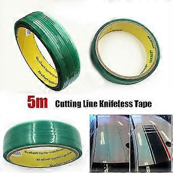 5M Finish Line Knifeless Tape For Car Vinyl Wrapping – Cutting Tool For Vehicle Wrap Film, 3.5mm X 5m