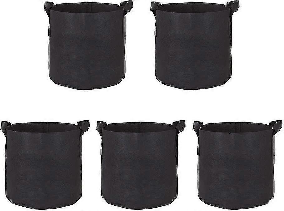 تنمو حقيبة ، 2 قطعة 40 سم × ارتفاع 20 سم و 2 قطعة 25 سم × ارتفاع 15 سم كيس زراعة غير منسوج ، أخضر