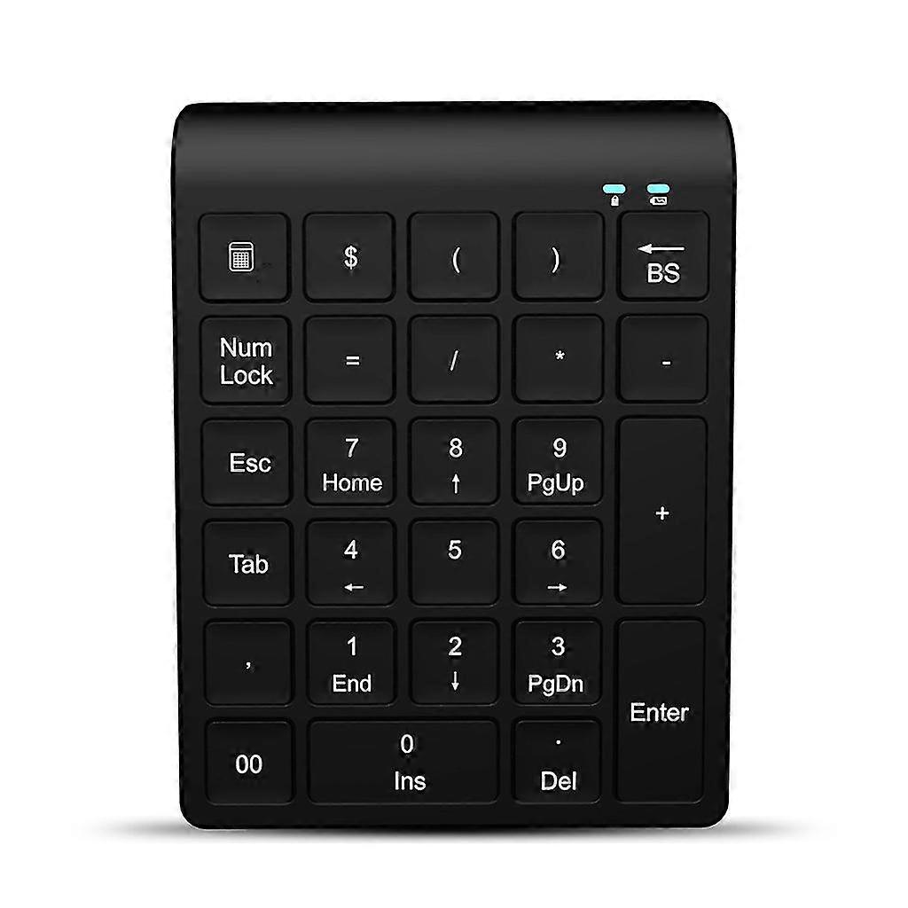 2.4ghz Wireless Keyboard Digital Numpad Keypad 27-key Bluetooth-compatible