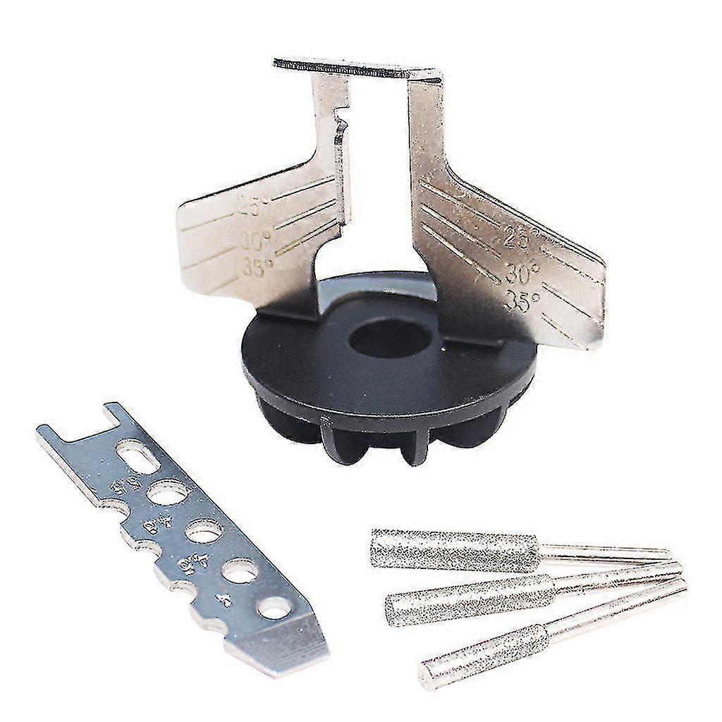 Chain Saw Sharpening Attachment Sharpener Guide Drill Adapter