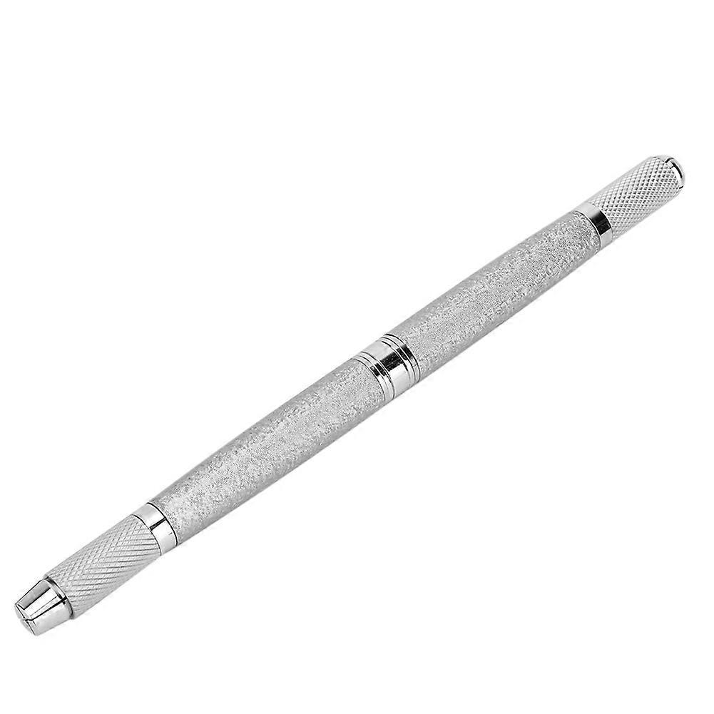 Manual Eyebrow Eyebrow Lip Eyeliner Tattoo Microblading Pen Semi permanent Makeup Matte Silver
