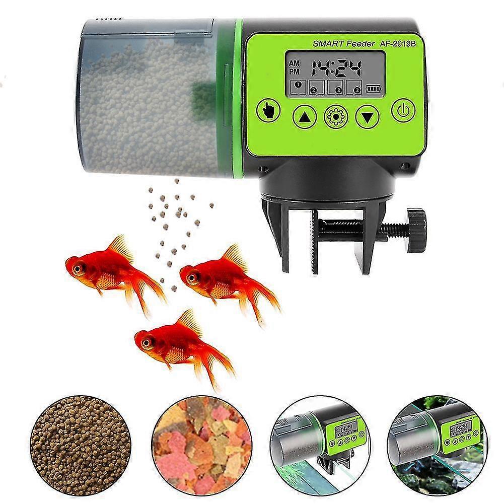 Automatic Fish Feeder Moisture-proof Fish Food Dispenser1pcs