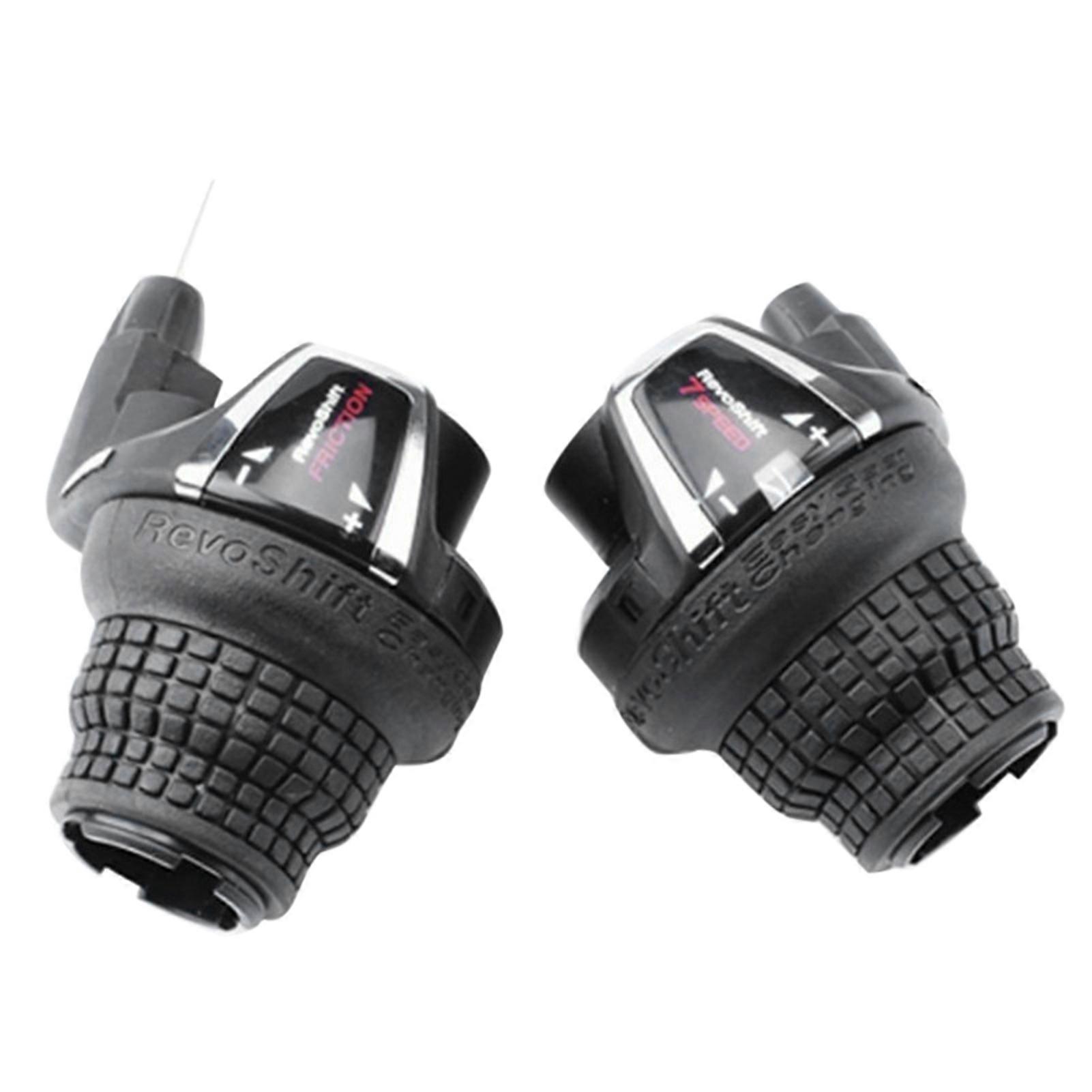 Kaesi 2Pcs SL-RS35 Universal Waterproof 6/7 Speed 6/7 Speed Gear Grip Shift Levers for Mountain Bike