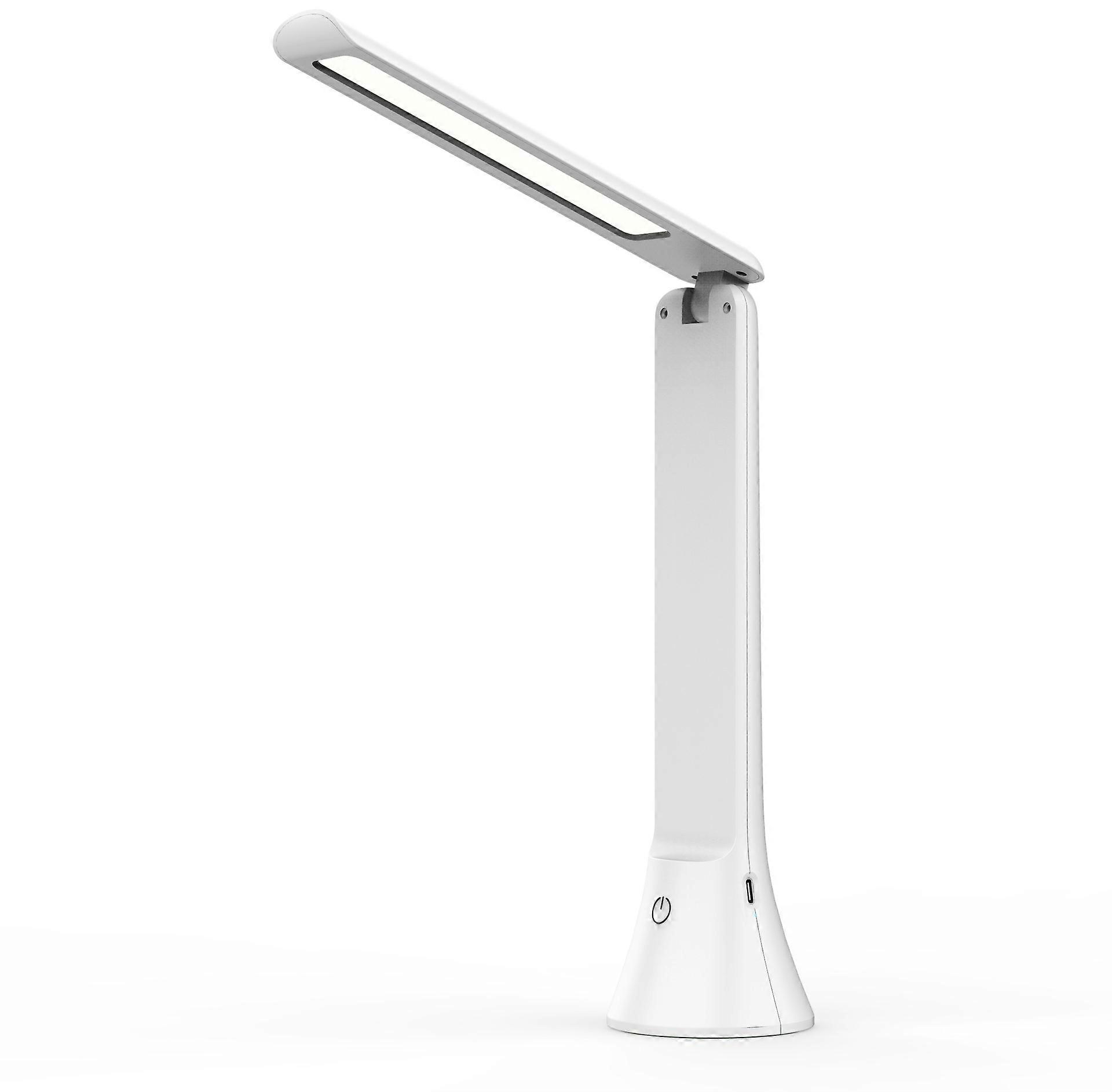 Charging table lamp Battery driven LED Modern table lamp (white)