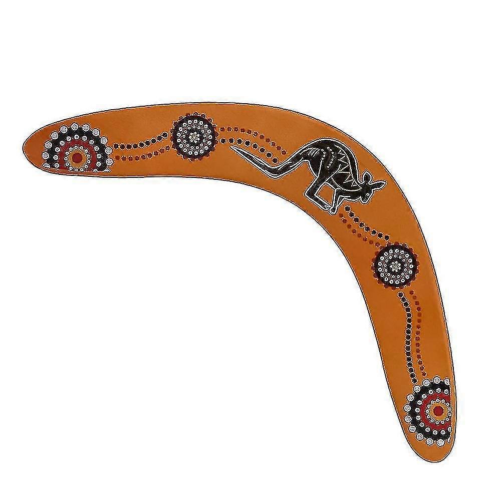 خشبي Boomerang تحلق الخامس على شكل مناورة دارت الصحن في الهواء الطلق لعبة الطيران مضحك