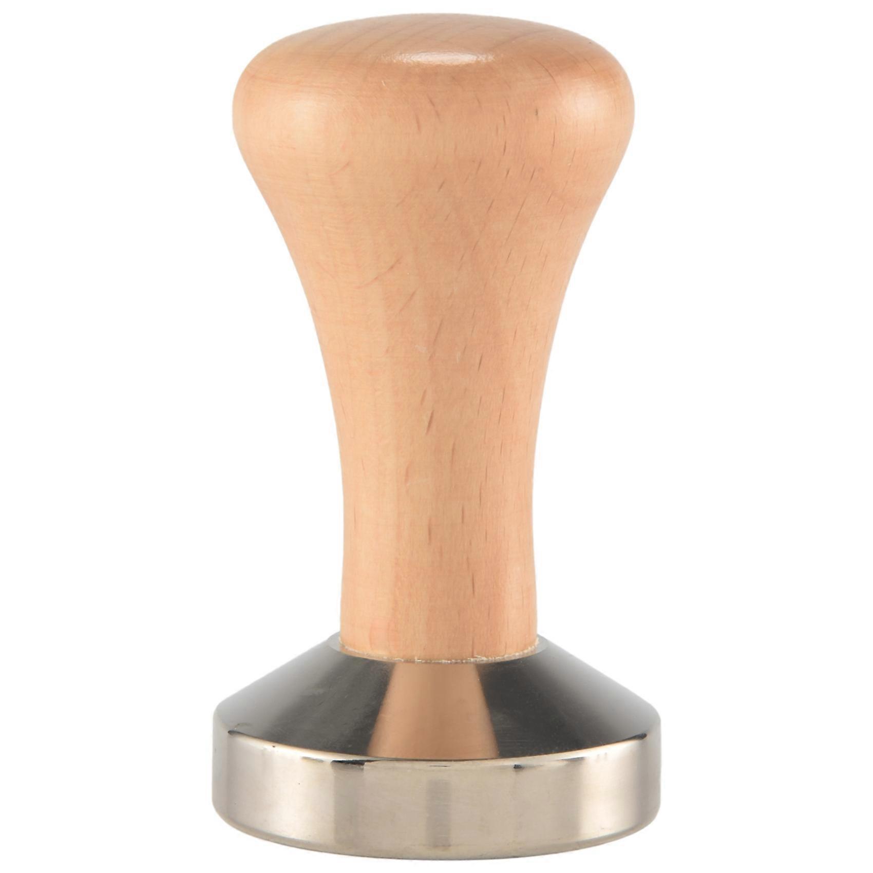 Coffee Tamper Wooden Handle Barista Espresso Machine Grinder 51mm for Coffee and Espresso Powder Ha