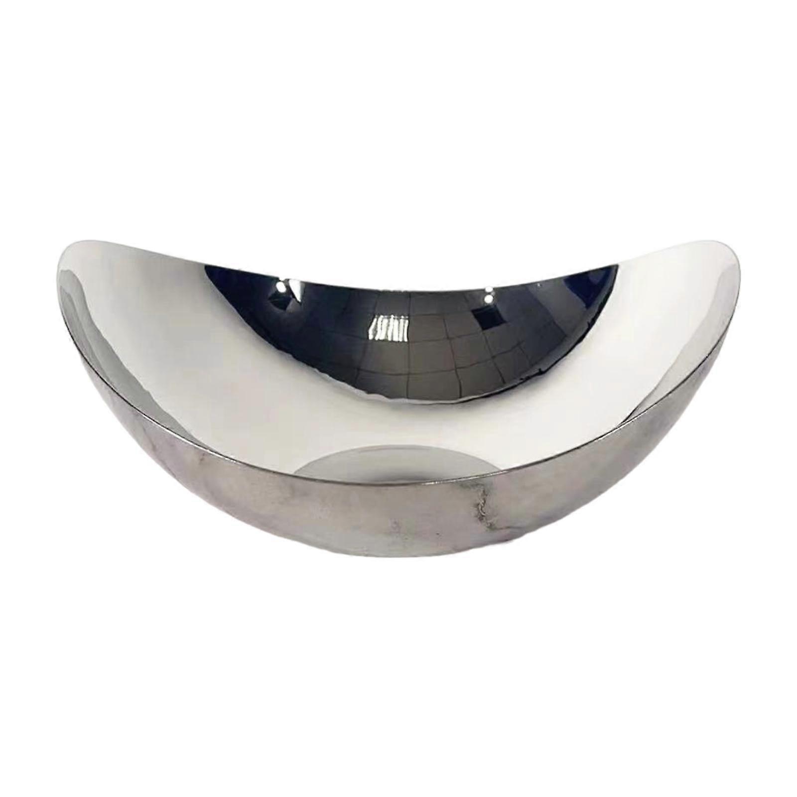 Table Storage Tray Stainless Steel Coffee Table Modern Candy Snack Container 23 cmx 21 cm x10 cm