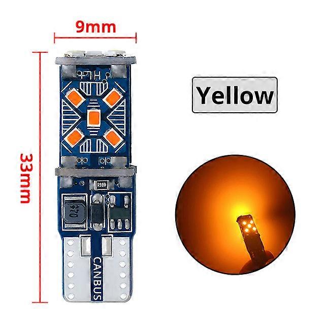 1pc Newest T10 COB Glass W5W Led Car Light 6000K White Auto Automobiles License Plate Lamp Dome Reading DRL Bulb Style 12V Light