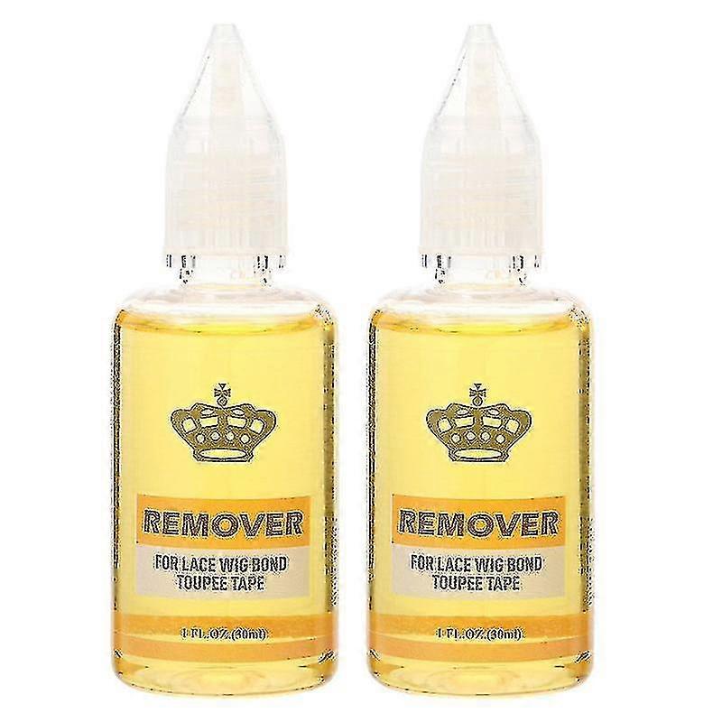 2 Bottles 30ml Solvent Spray Wig Adhesive Glue Remover For Lace Wig Toupee Tape