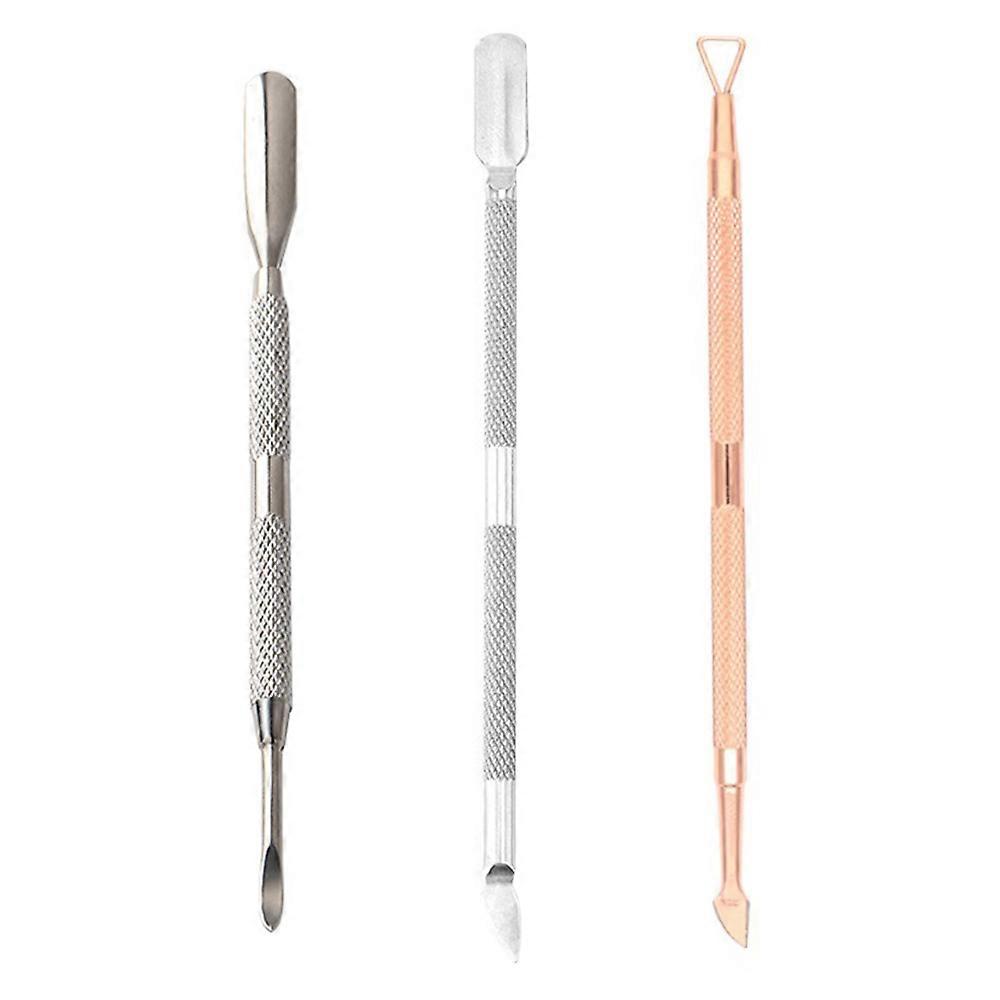 Durable Pedicure Manicure Tools - 3PCS Cuticle Pusher Cutter Set