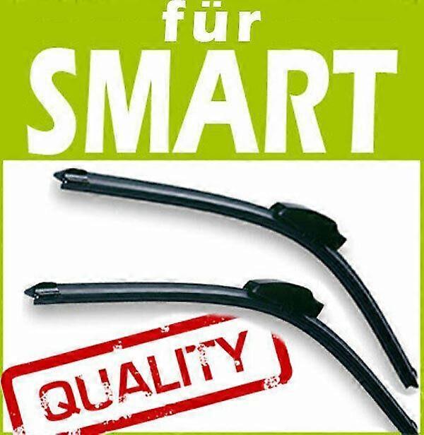 2 vindrutetorkarblad specifika för Smart FOR TWO ForTwo 2007-2014