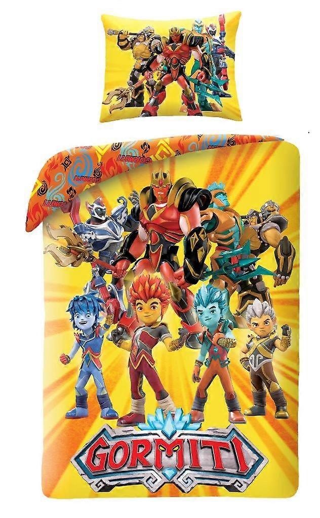 Parure Copripiumino Gormiti Gialllo