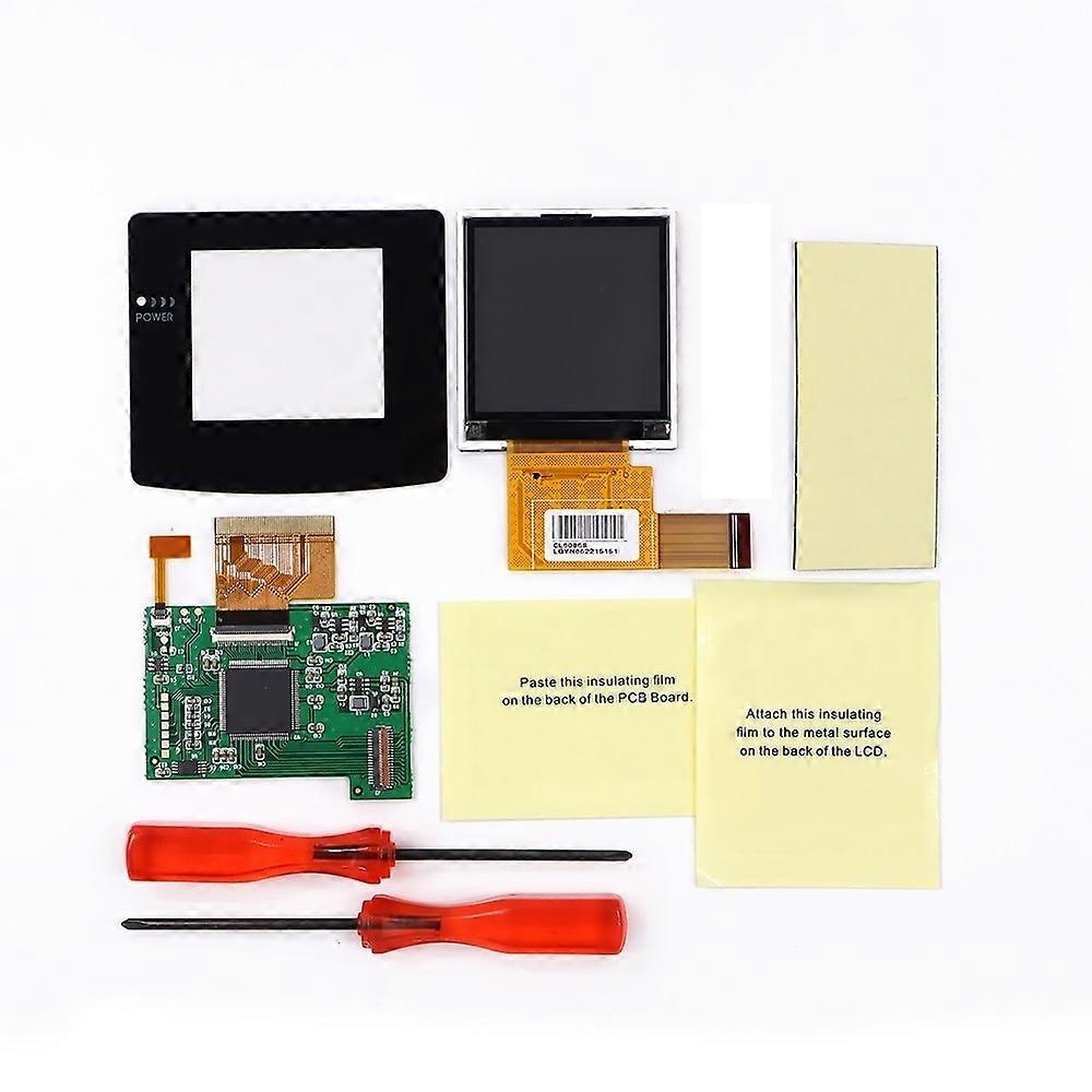 2,2 polegadas de luz alta GBC LCD Backlight LCD Tela LCD para GameBoy Color Console para console GBC com carcaça Shell
