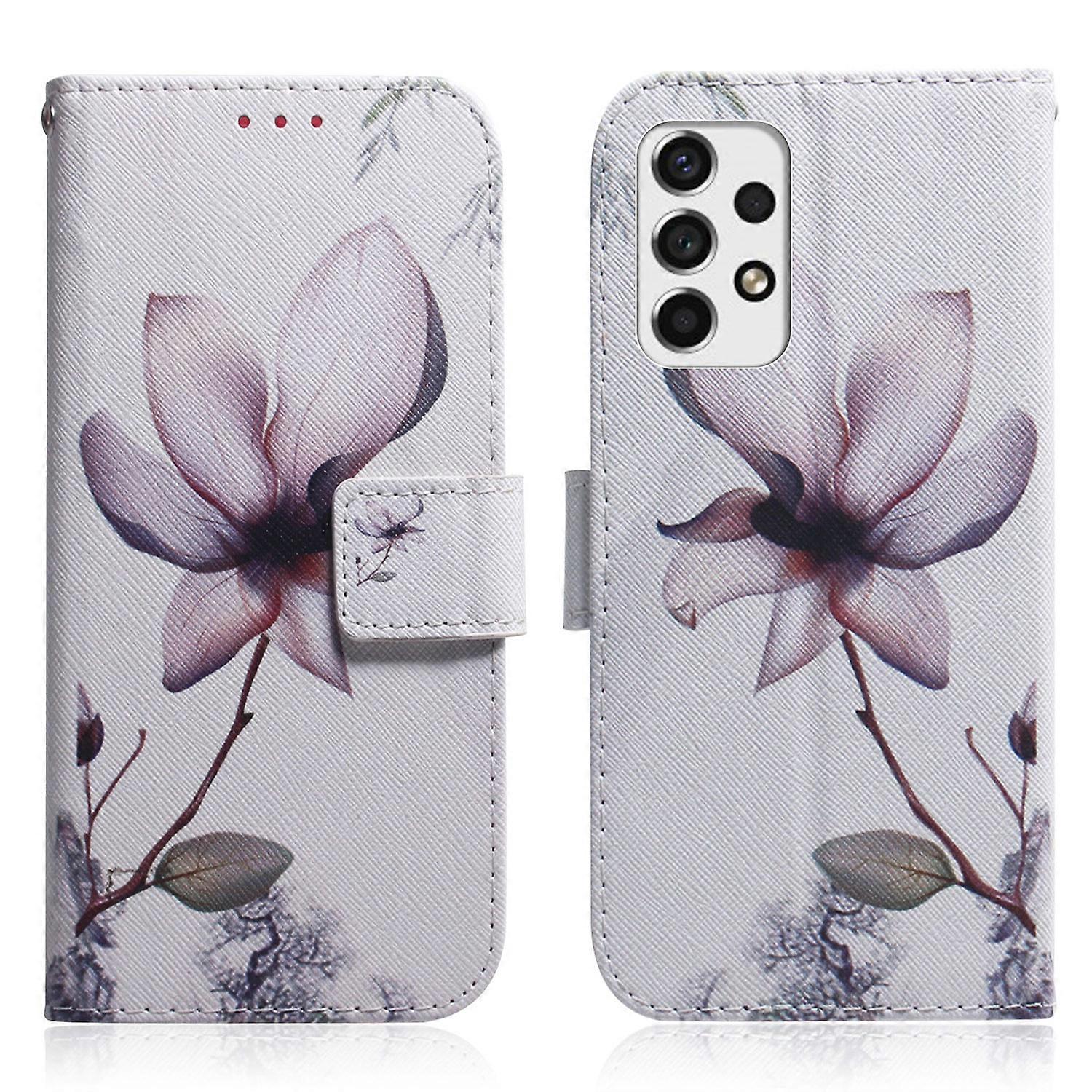 Stand Function Pattern Printing Wallet Mobile Phone Cover PU Leather Magnetic Protective Case for Samsung Galaxy A53 5G