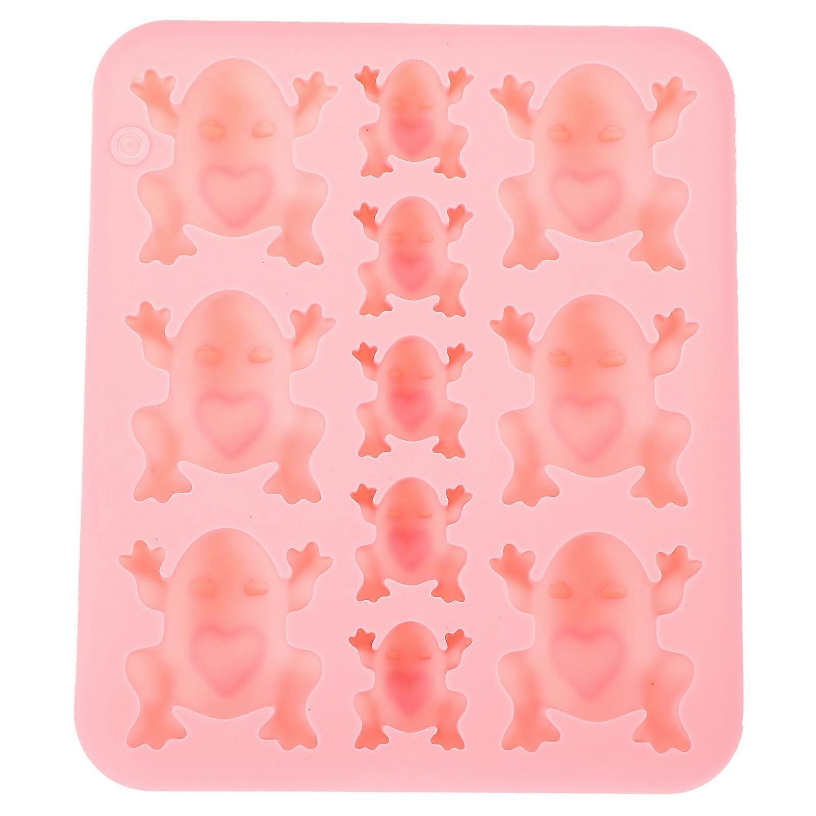 Silicone Frog Chocolate Mold Candy Frog Shaped Mold Chocolate Dessert Making Mold