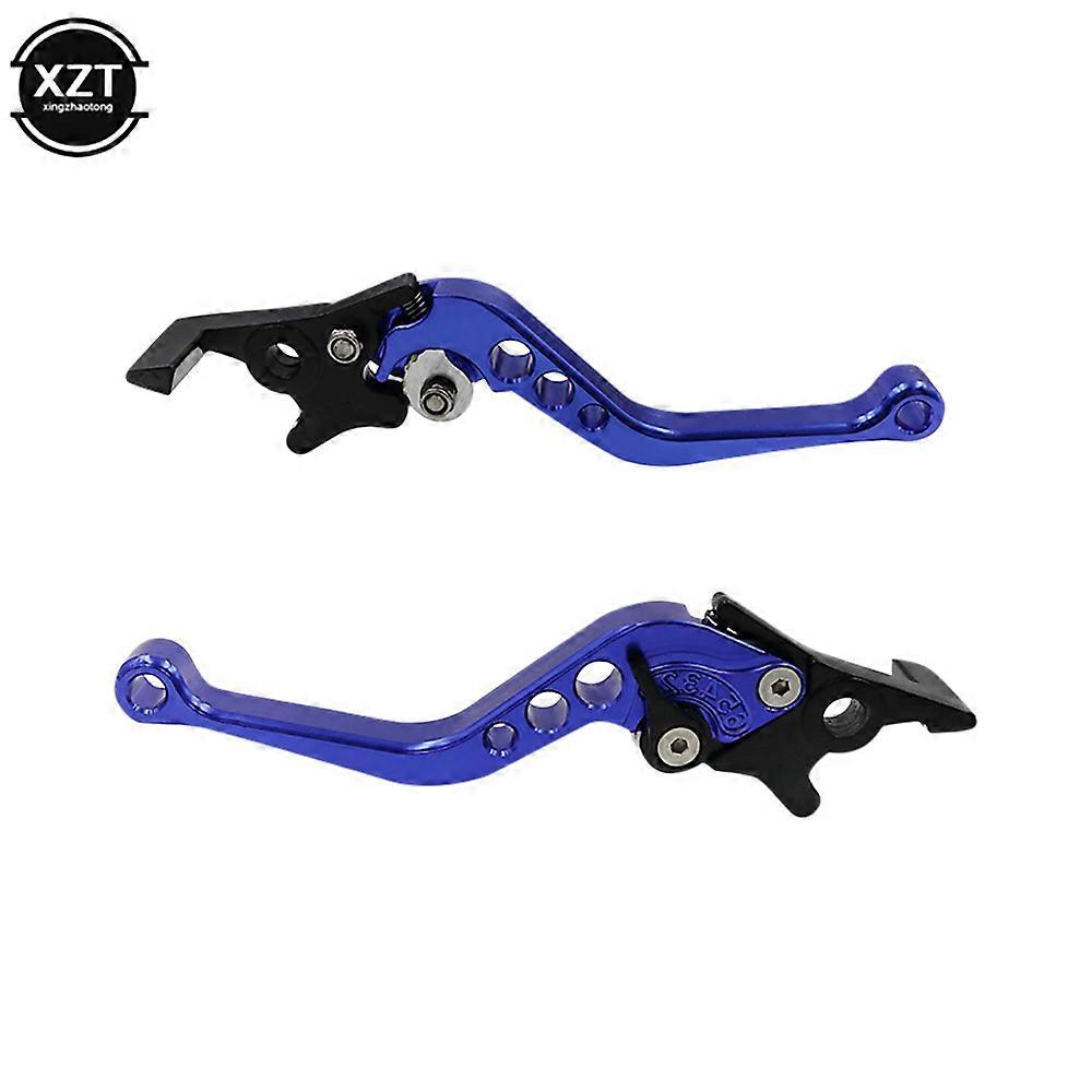 2 Pcs CNC Alloy Motorcycle Brake Handle Adjustable Size Moto Motorbike Modification Clutch Drum Brake Lever Handle for KYMCO 125
