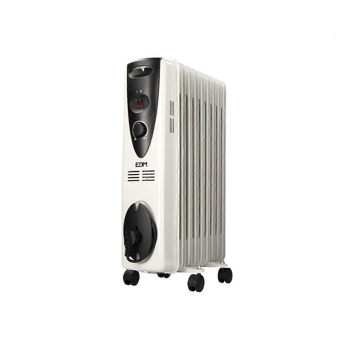 Ölradiator (9 Kammern) EDM 07122 Weiß 2000 W