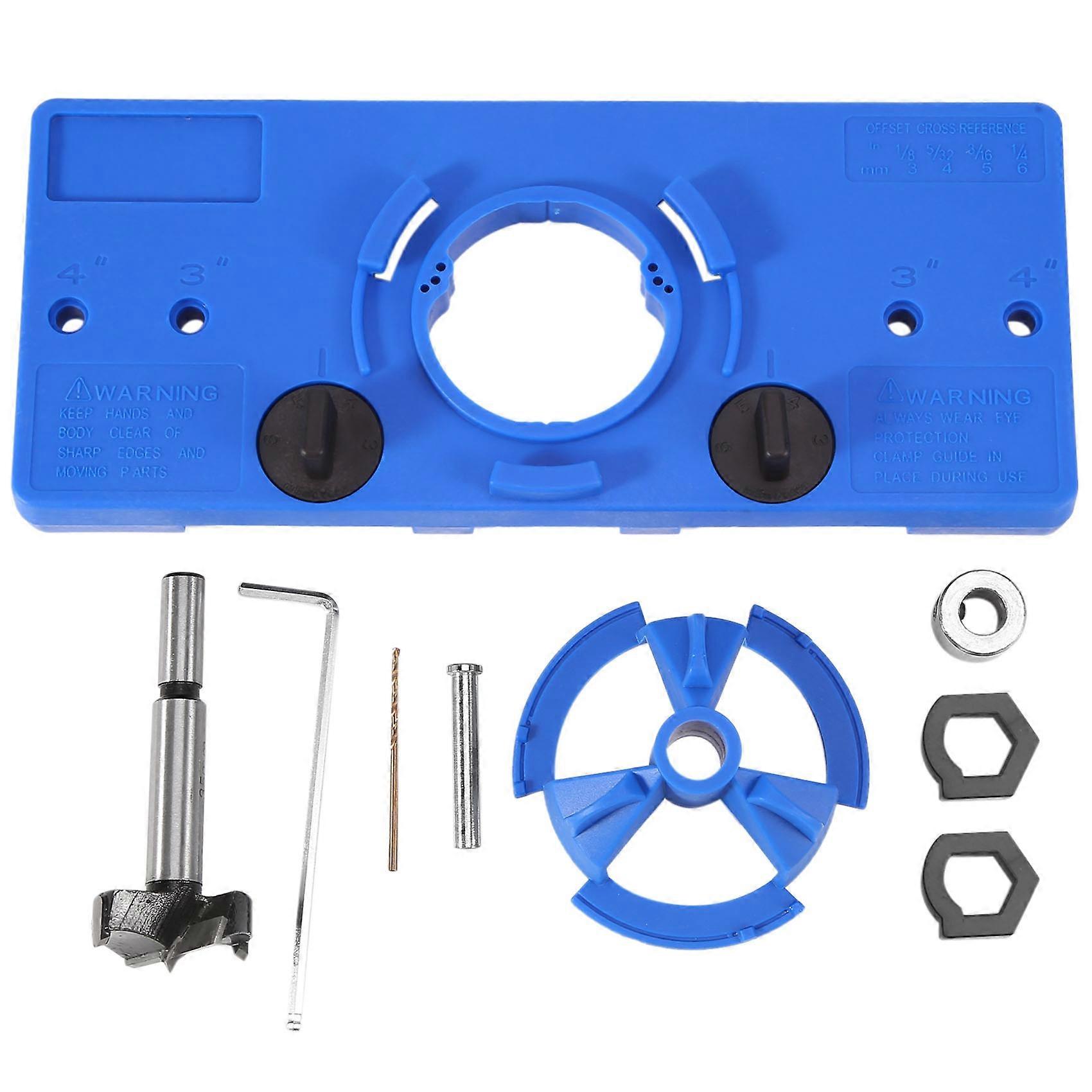 35Mm Concealed Hinge Drilling Jigs Hinge Jig Drilling Guide Locator Hole Opener Door Cabinets Woodw