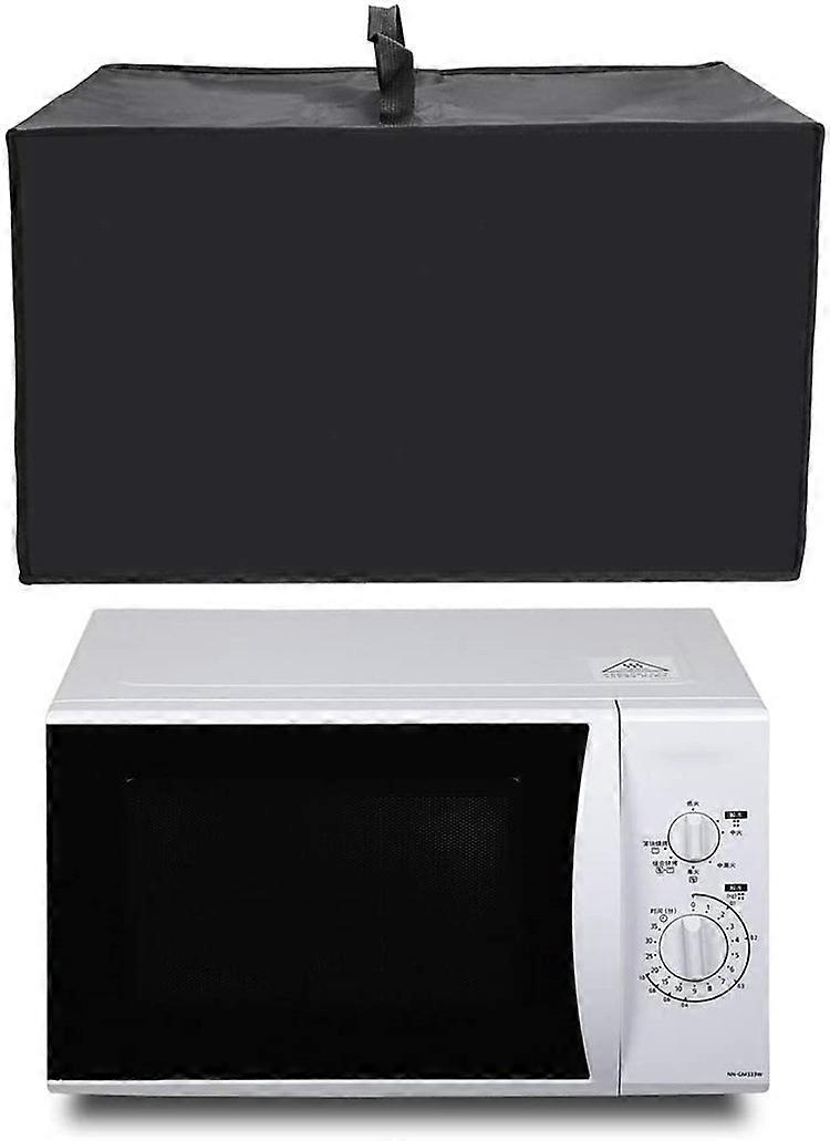 Black - 1pc, 420D Polyester Heat Resistant Waterproof Microwave Dustproof